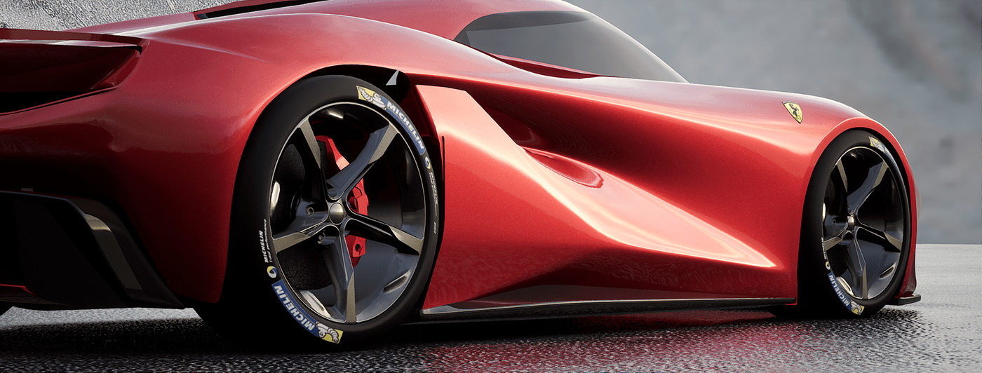 This Unofficial Ferrari 288 GTO Hommage Study Will Make You Forget About The 296 GTB