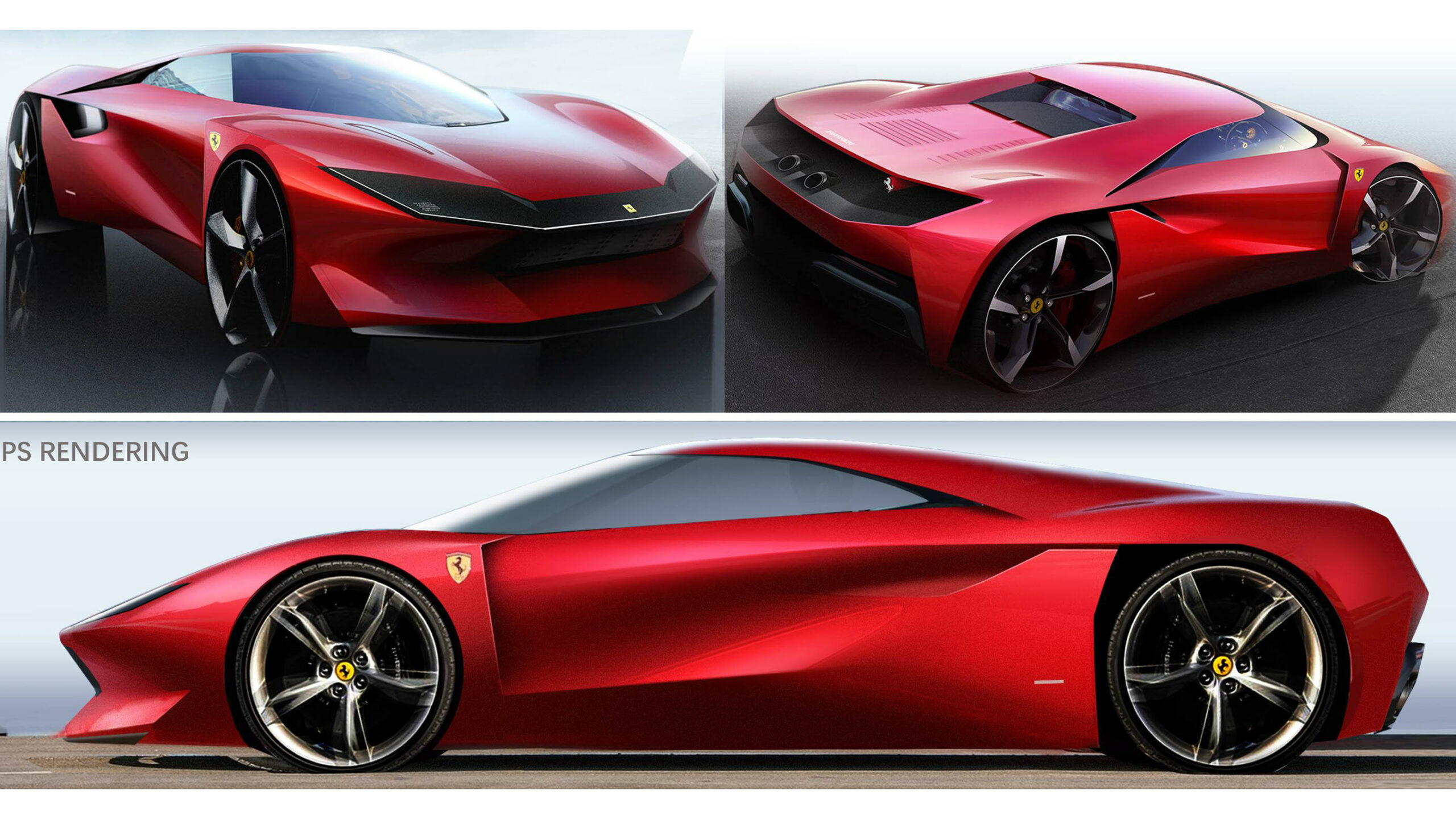 This Unofficial Ferrari 288 GTO Hommage Study Will Make You Forget About The 296 GTB