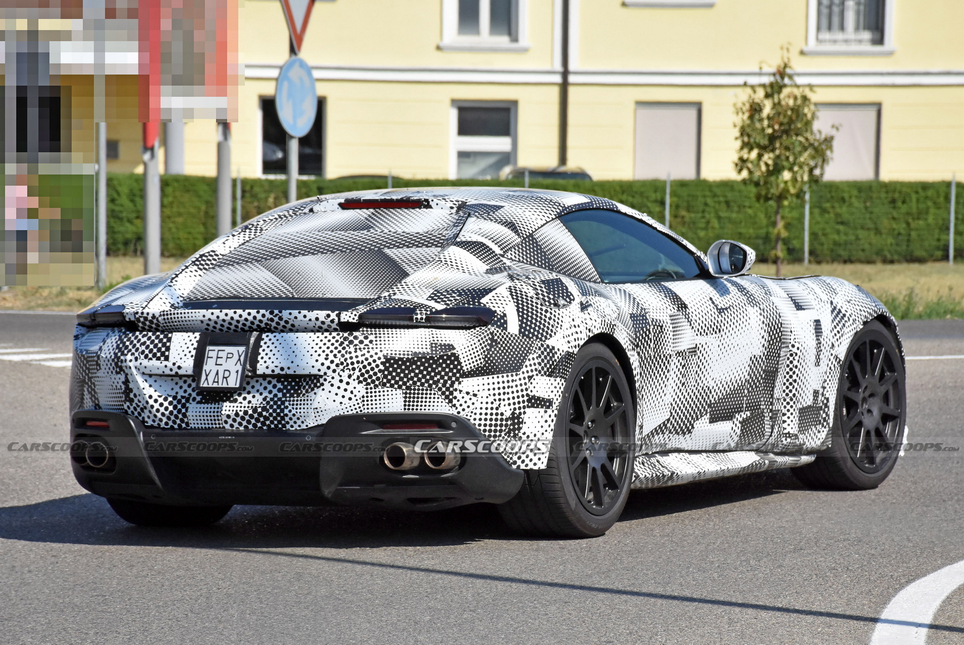 Hiding Under This Wonky V12 Ferrari Roma Mule Is The 812’s Successor