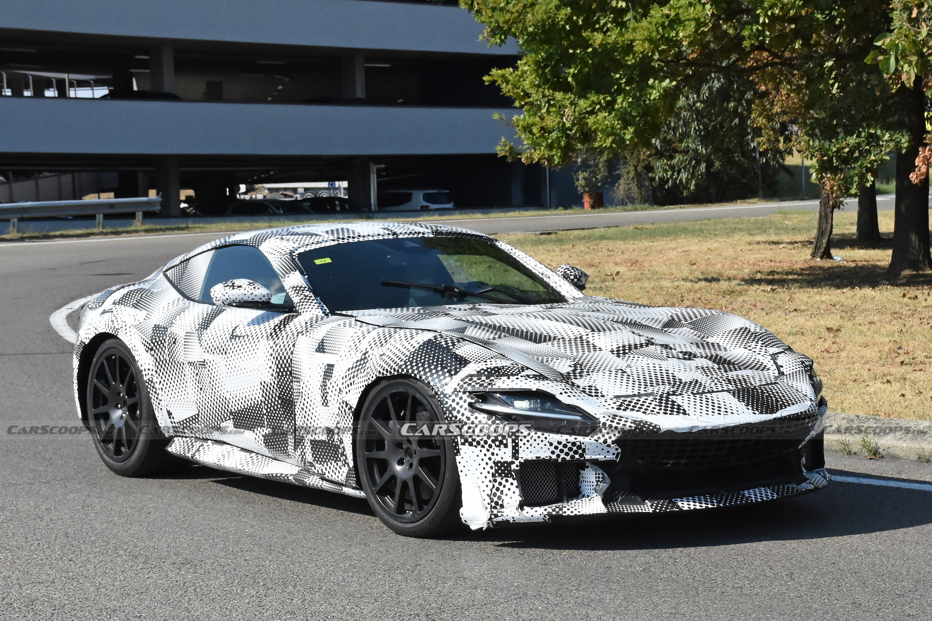 Hiding Under This Wonky V12 Ferrari Roma Mule Is The 812’s Successor