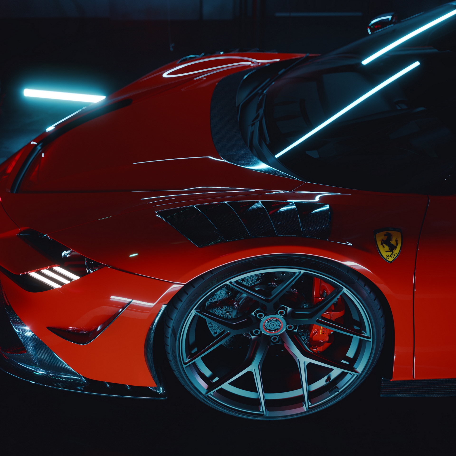 Ferrari SF90 “Competition Edition” By RYFT Gains Sharper Looks, More Aero