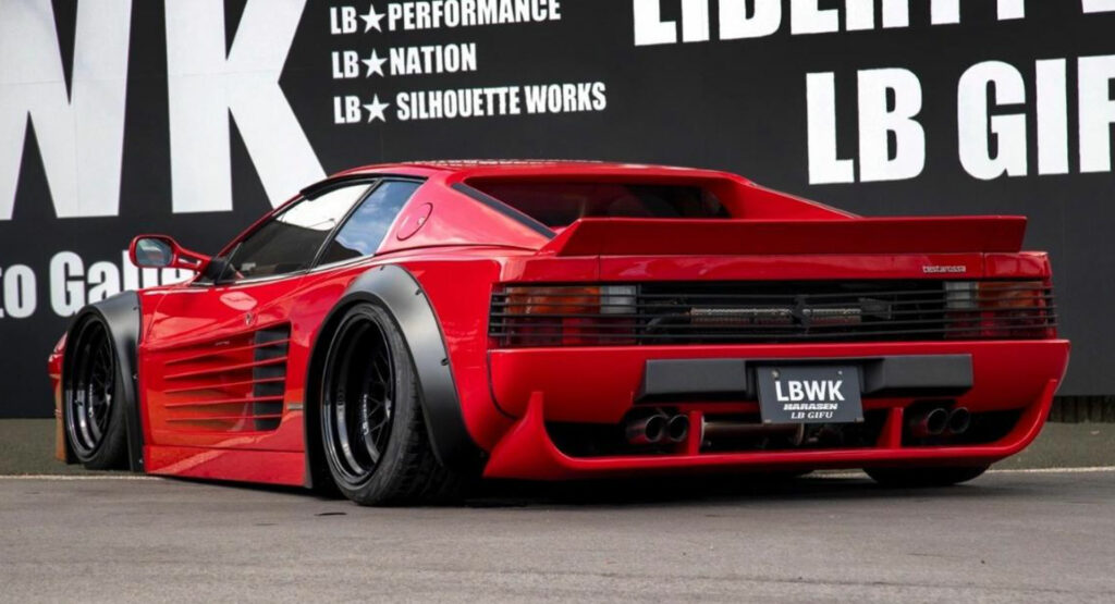  How Much Would You Pay For A Widebody Ferrari Testarossa?
