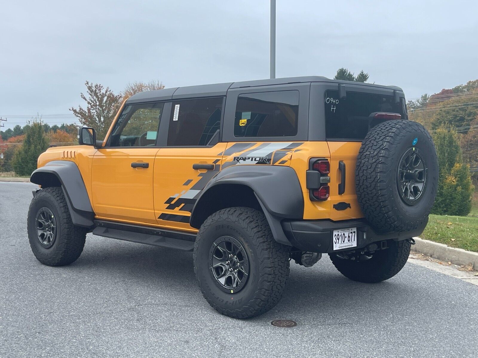 Someone Is Selling A Ford Bronco Raptor For $125,000 On eBay