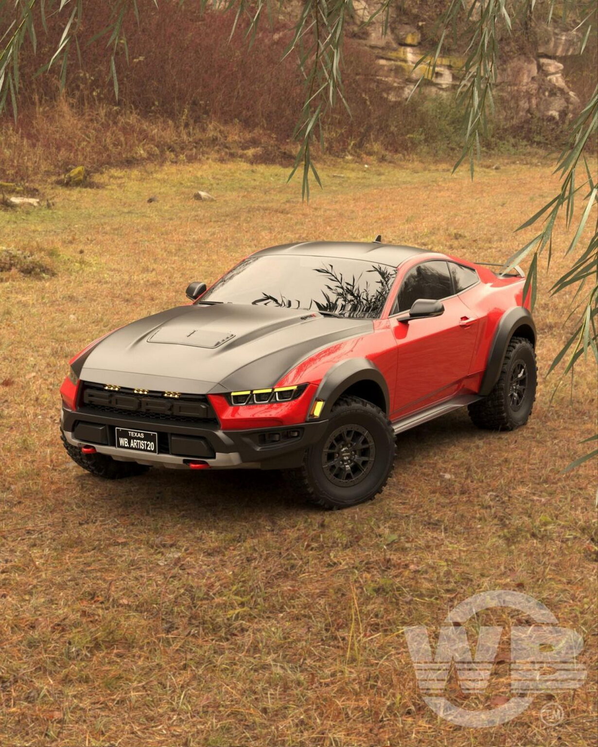 Ford Raptor R Jacked Ford Mustang Raptor R Is An Imaginary Jacked-Up Pony That We’d Love To ...