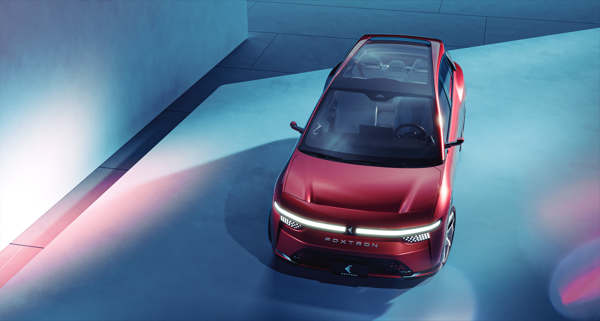 Foxconn Debuts Electric Model B Compact SUV And Model V Pickup Prototypes