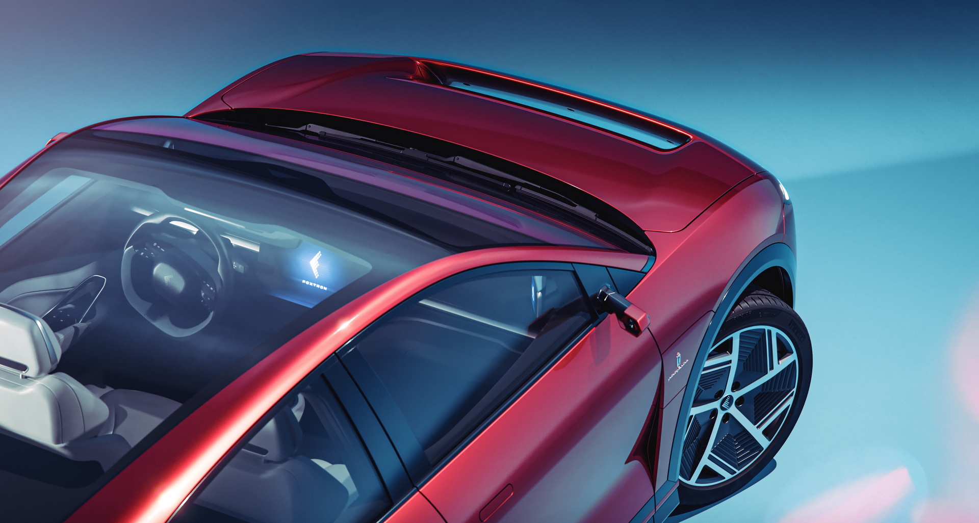 Foxconn Debuts Electric Model B Compact SUV And Model V Pickup Prototypes