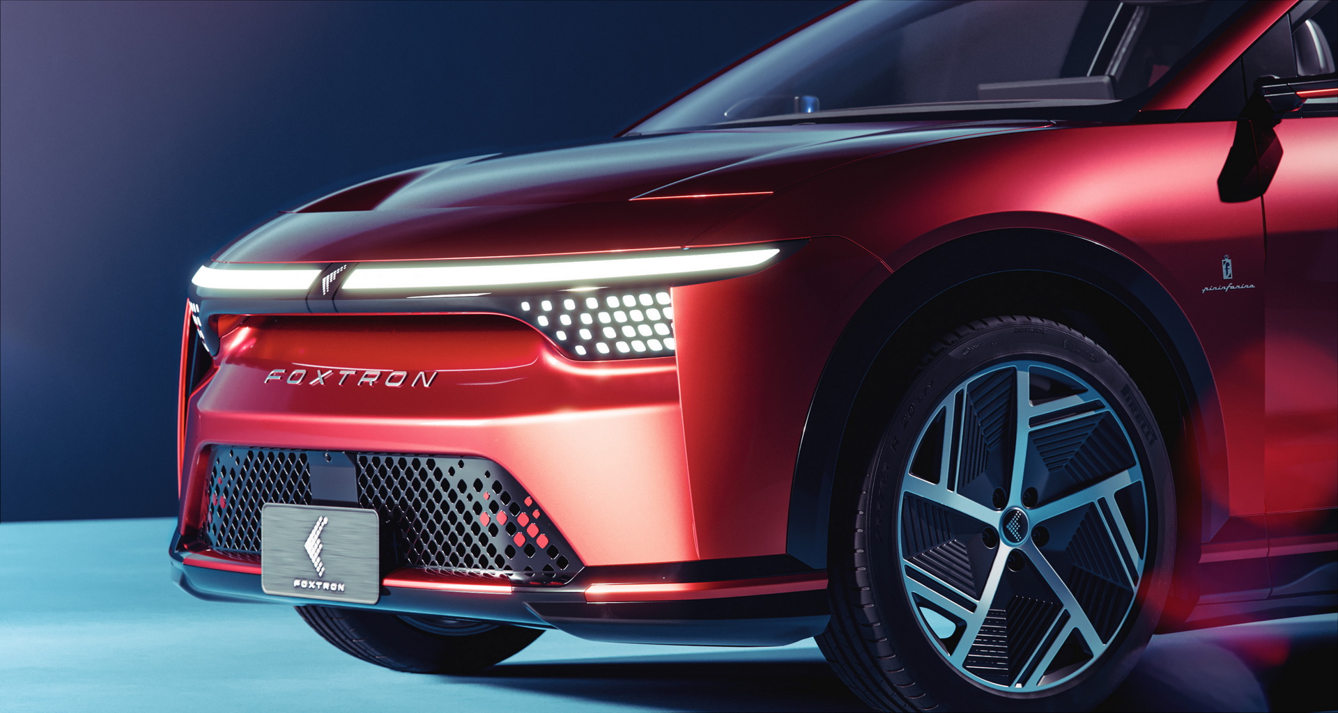 Foxconn Debuts Electric Model B Compact SUV And Model V Pickup Prototypes