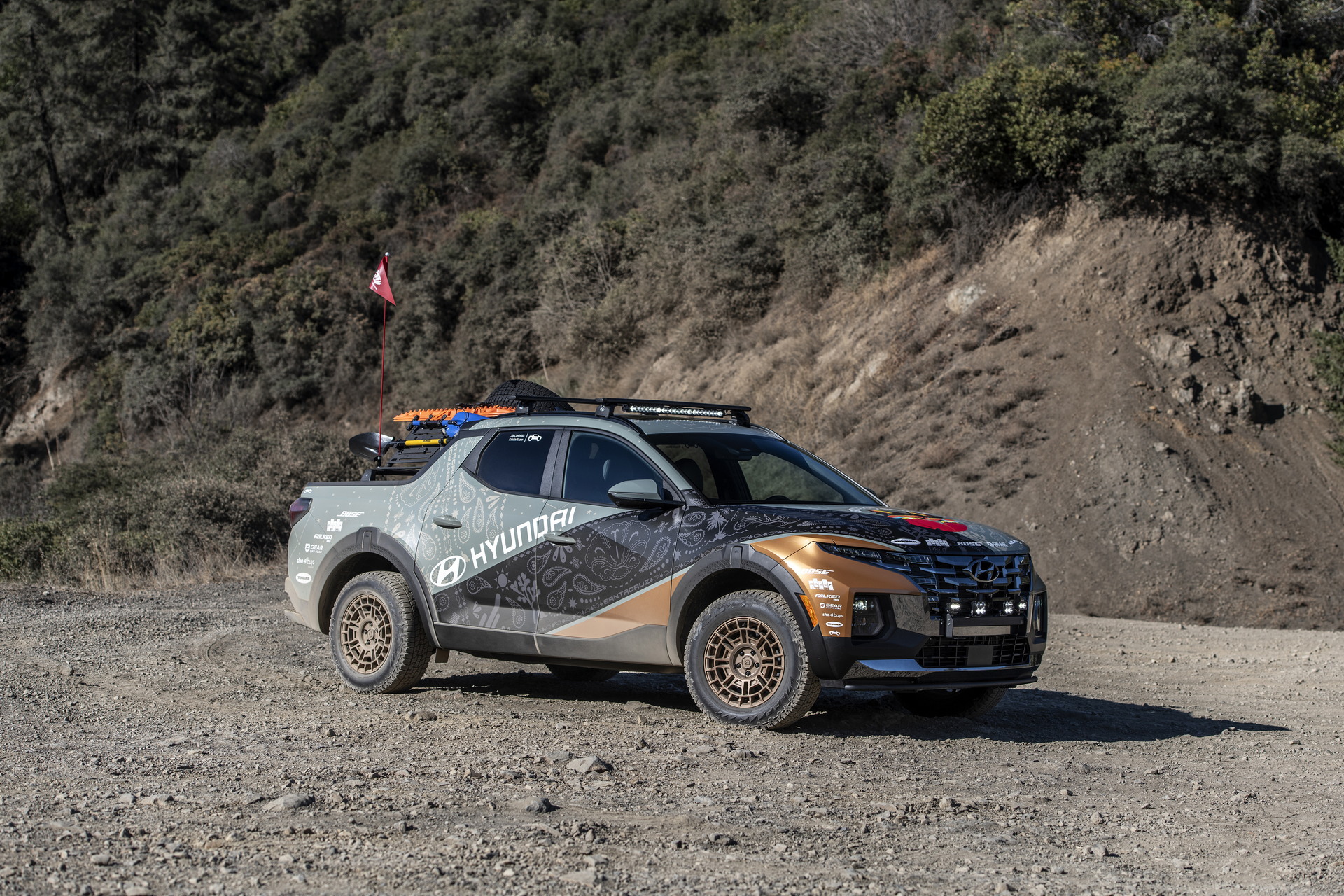 Hyundai Built A Santa Cruz To Tackle The Rebelle Rally