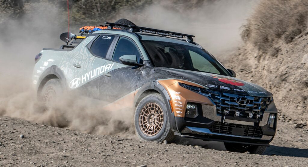  Hyundai Built A Santa Cruz To Tackle The Rebelle Rally