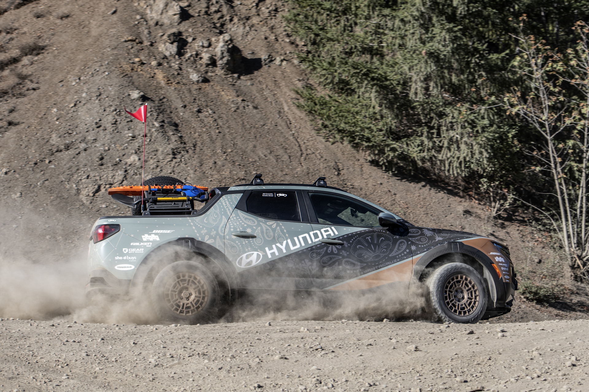 Hyundai Built A Santa Cruz To Tackle The Rebelle Rally