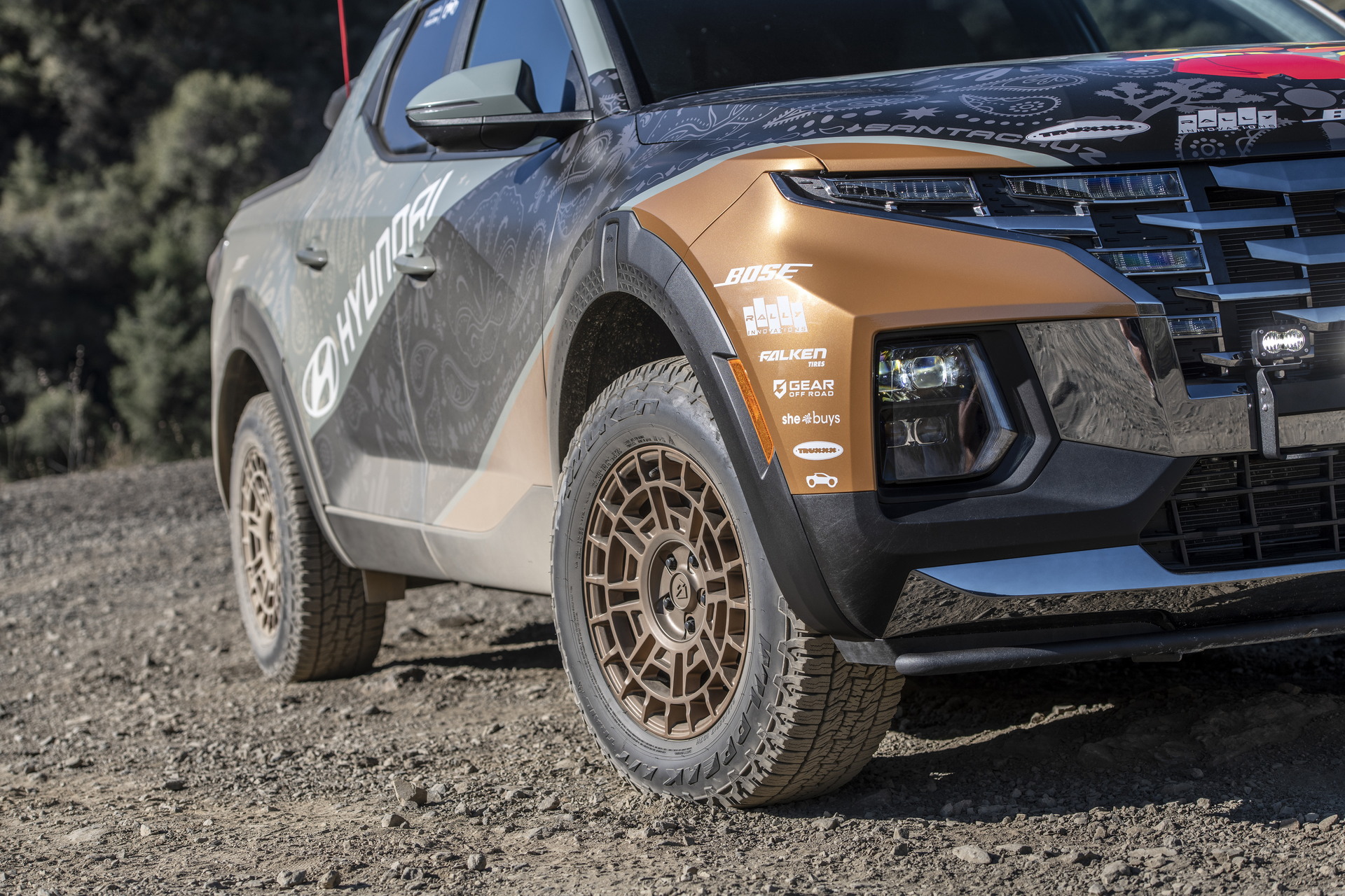 Hyundai Built A Santa Cruz To Tackle The Rebelle Rally