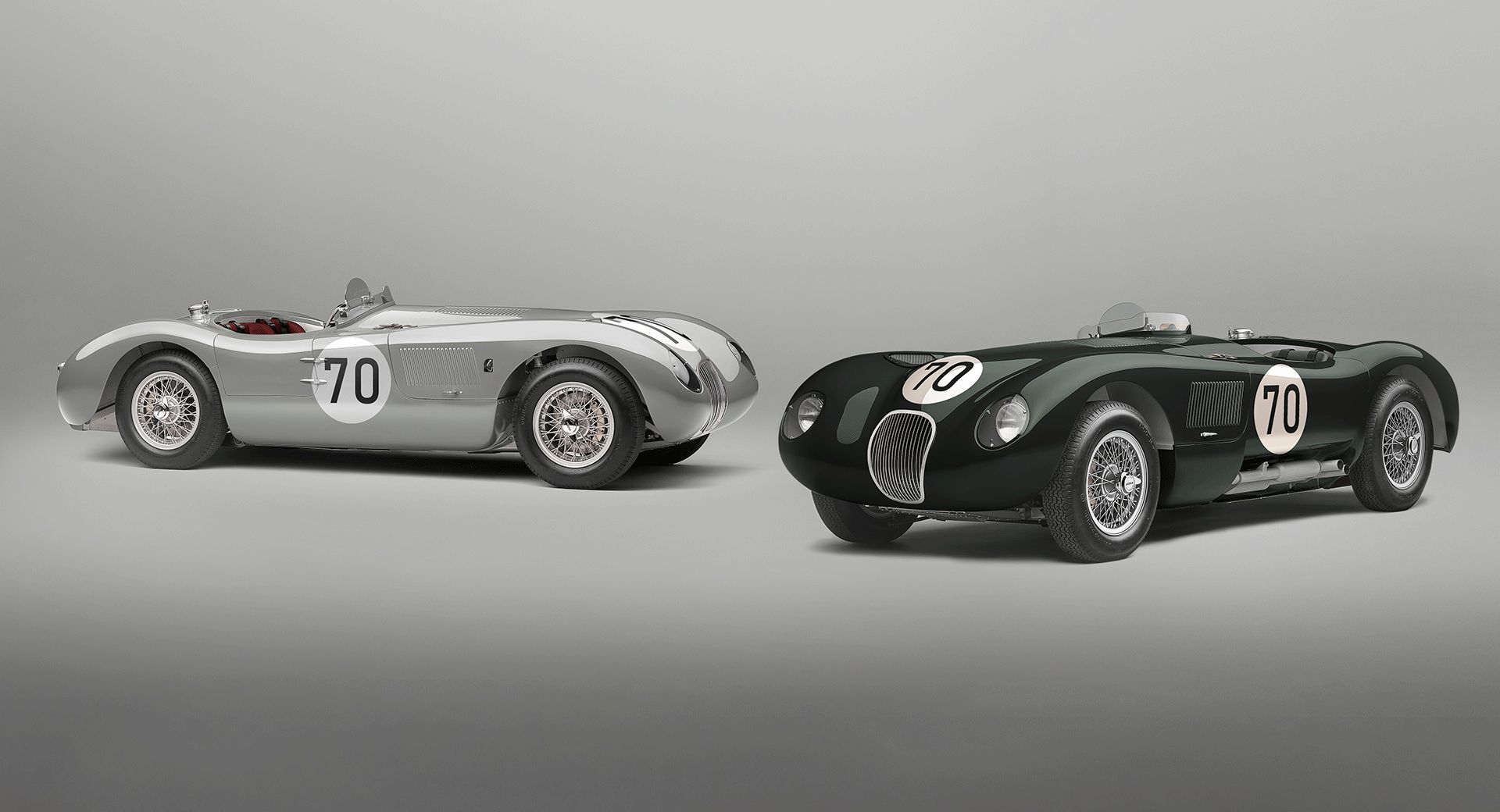 La toute nouvelle Jaguar C-Type Continuation 70-Edition rend hommage au succès des 24 Heures du Mans en 1953