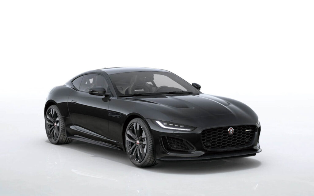 jaguar car 2022 black