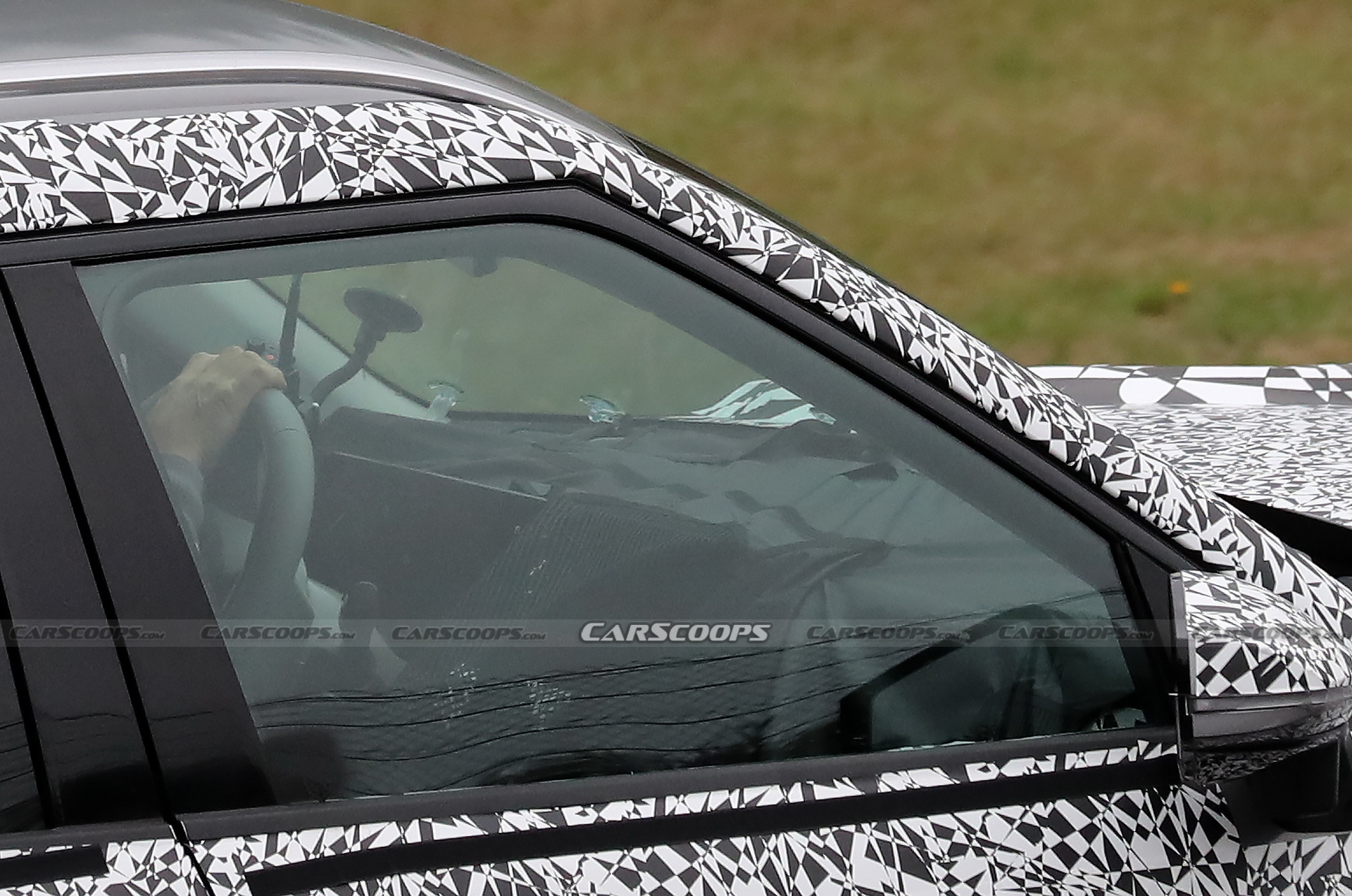 Kia Takes The EV9 Electric 3-Row SUV To The Nurburgring Exposing Digital Dash