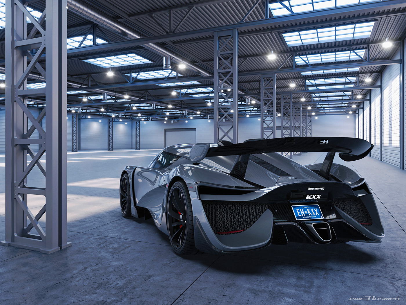 Koenigsegg KXX Rendering Imagines The Ultimate 2,000 HP Hybrid Hypercar