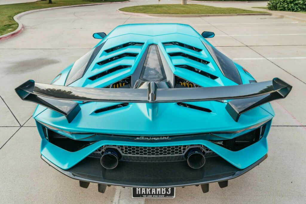 Bright Blue Lamborghini Aventador SVJ Is Just About Perfect | Carscoops