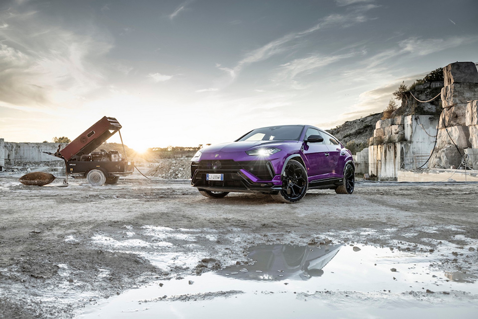 View New Photos And Video Of The 2023 Lamborghini Urus Performante On Track And On Dirt