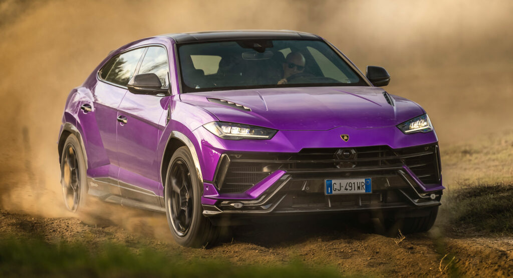  View New Photos And Video Of The 2023 Lamborghini Urus Performante On Track And On Dirt