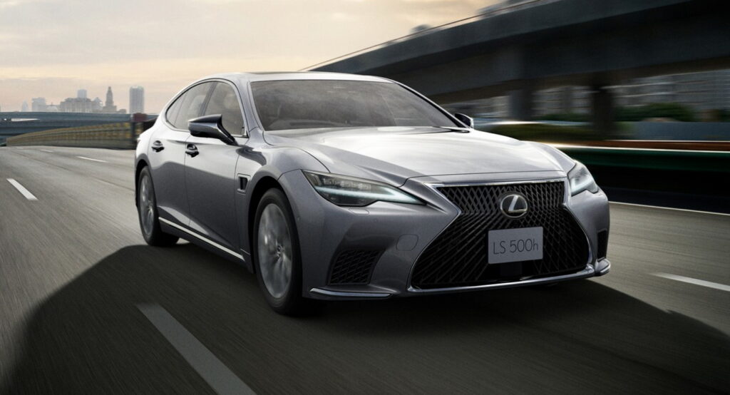  2023 Lexus LS Gets Safety And Infotainment Upgrades In Japan