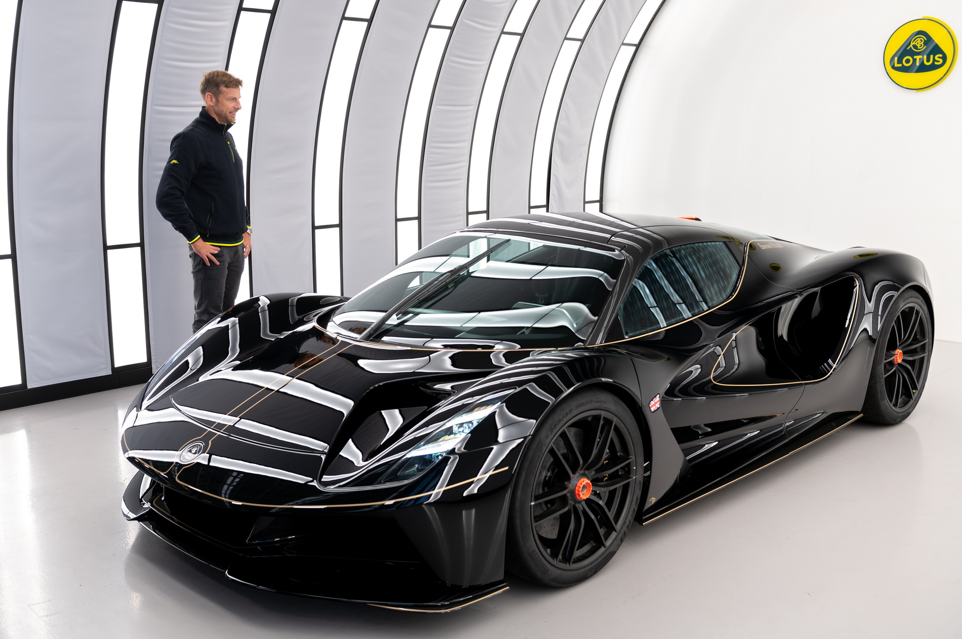 Lotus Evija Fittipaldi Limited Edition Celebrates 50 Years From F1 Title With Retro-Themed Livery