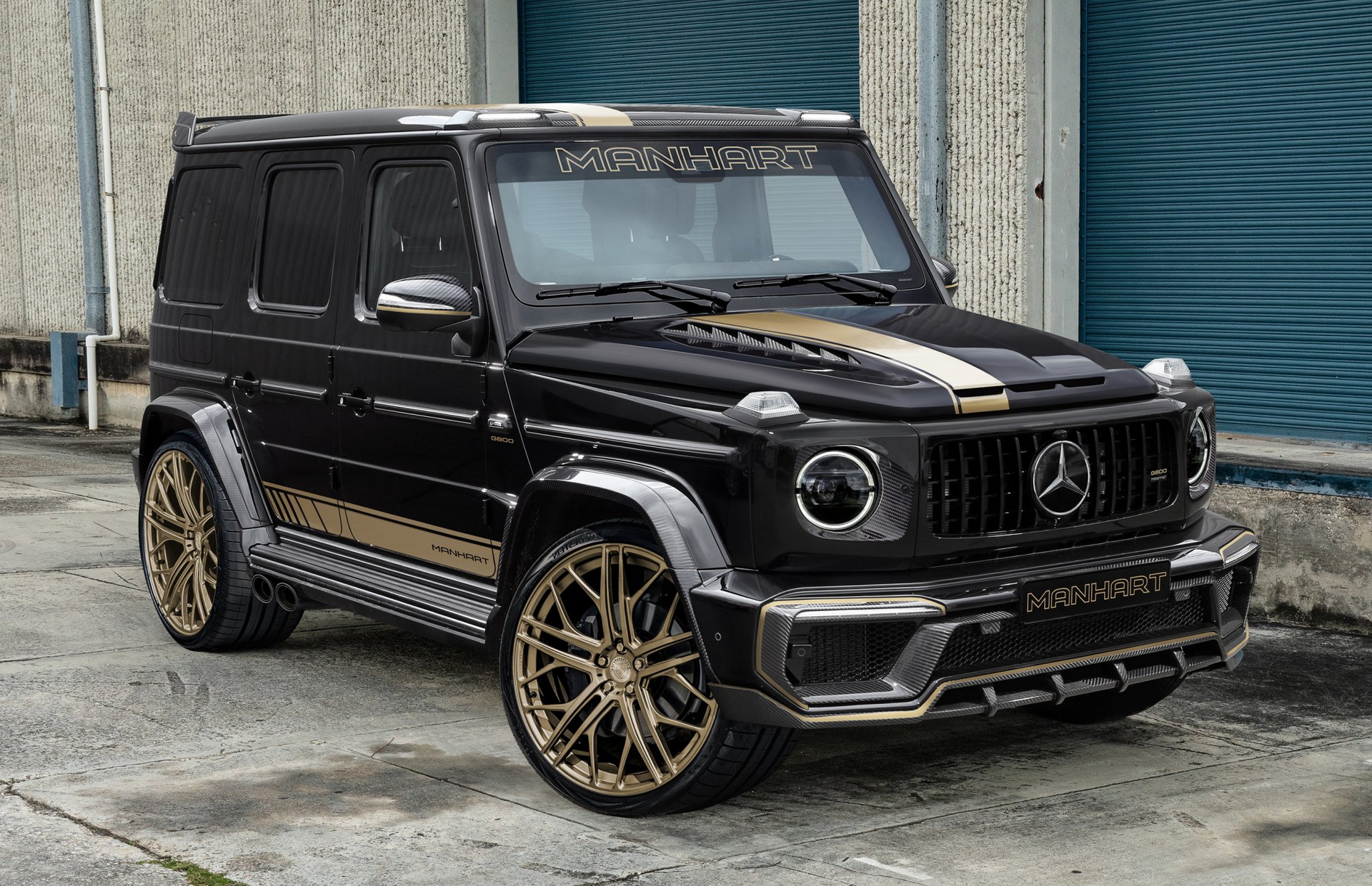 Manhart G 800 Inferno Gives The Mercedes G63 A Serious Power Bump