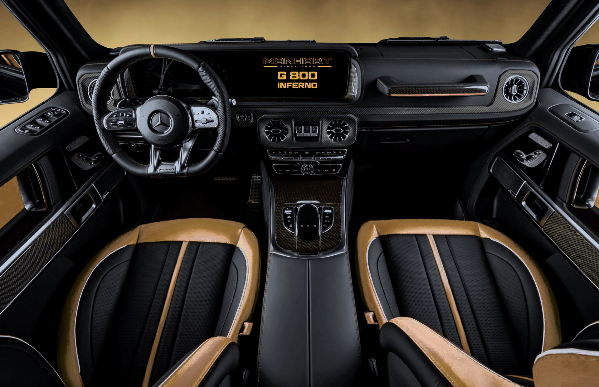 Manhart G 800 Inferno Gives The Mercedes G63 A Serious Power Bump