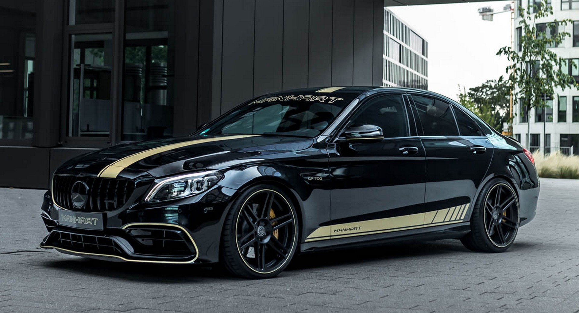 Manhart sends off the old Mercedes-AMG C63 V8 with 623-bhp tune