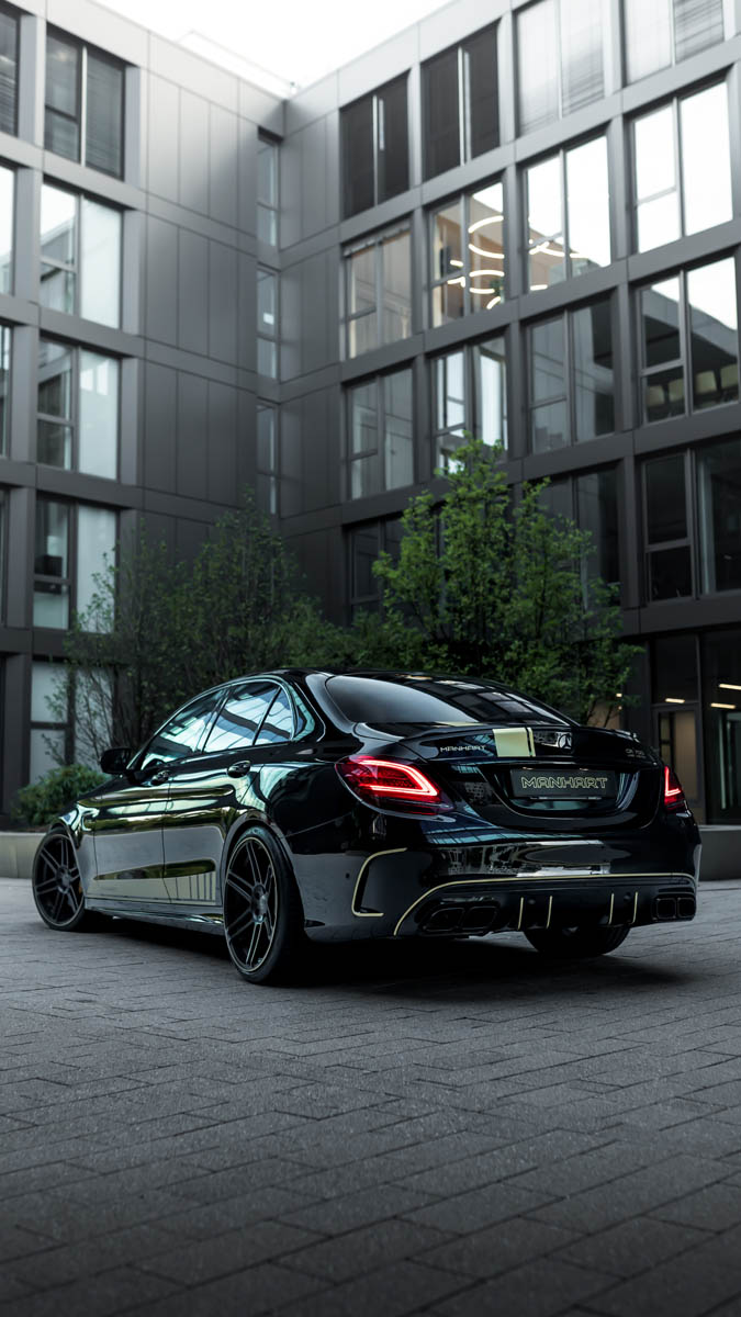 Manhart Says Goodbye To The AMG Biturbo V8 With The C63 CR700 Last Edition