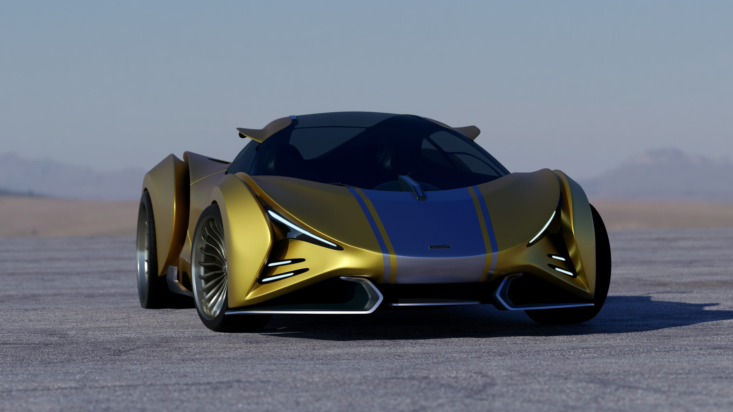 McLaren Ensifera Has Been Conceived As A Hypothetical Ferrari 296 GTB Rival