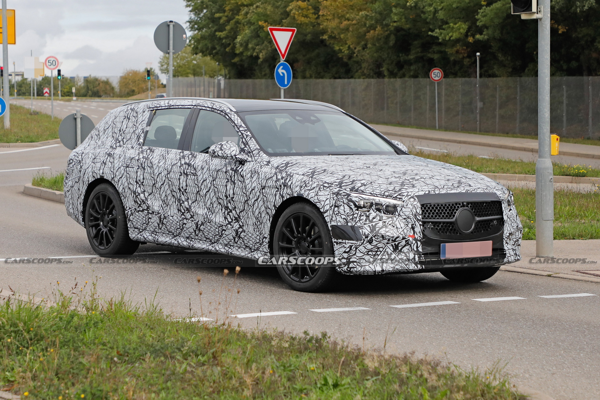 Next-Gen 2024 Mercedes-Benz E-Class Spied In Wagon Form