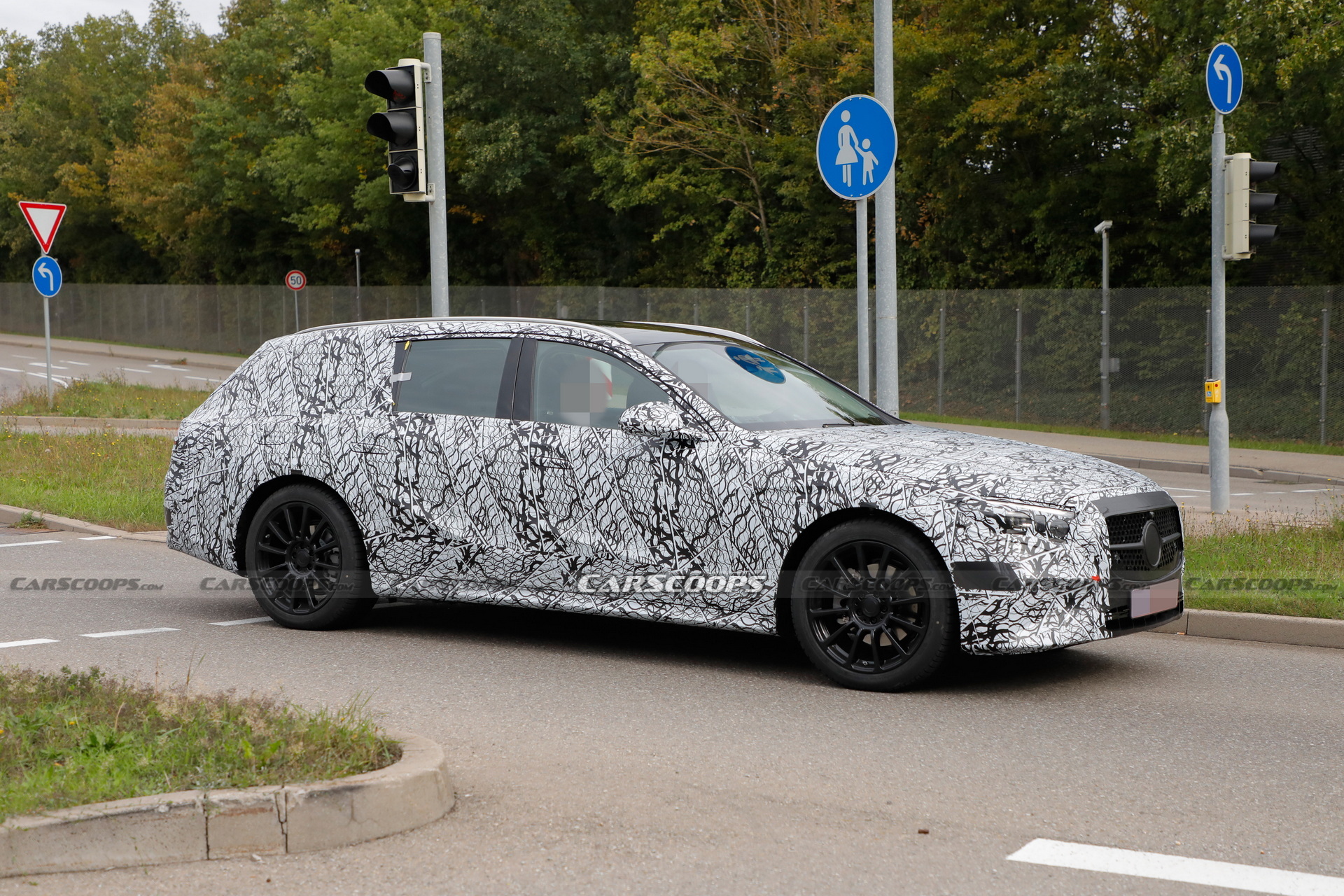 Next-Gen 2024 Mercedes-Benz E-Class Spied In Wagon Form