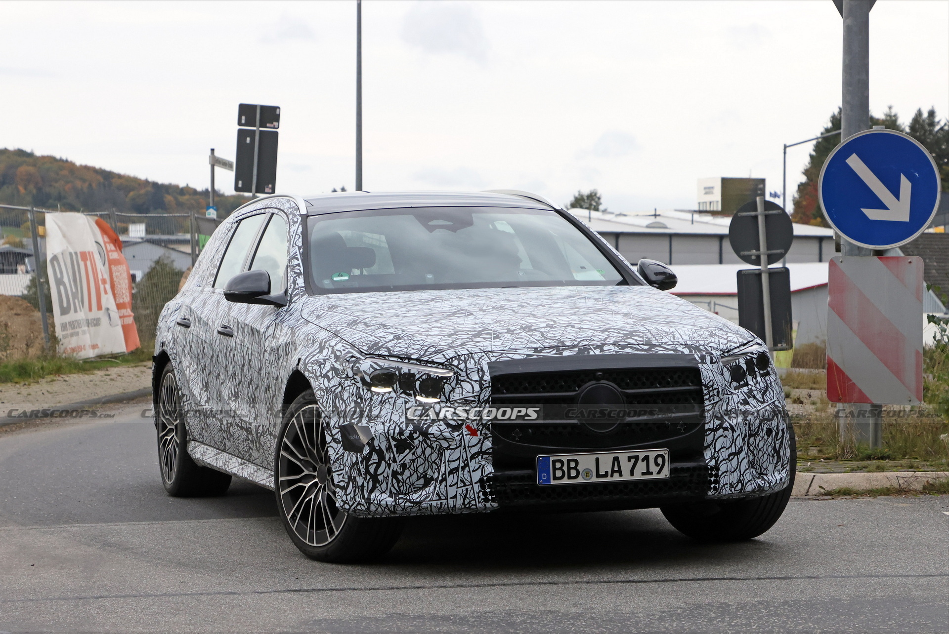 Next-Gen 2024 Mercedes-Benz E-Class Spied In Wagon Form