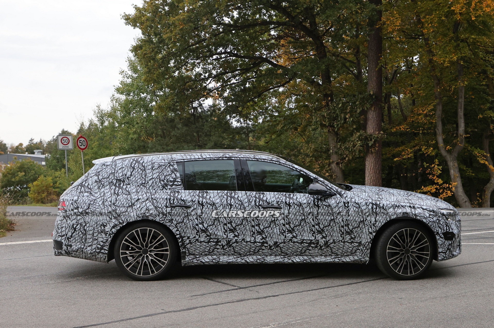 Next-Gen 2024 Mercedes-Benz E-Class Spied In Wagon Form
