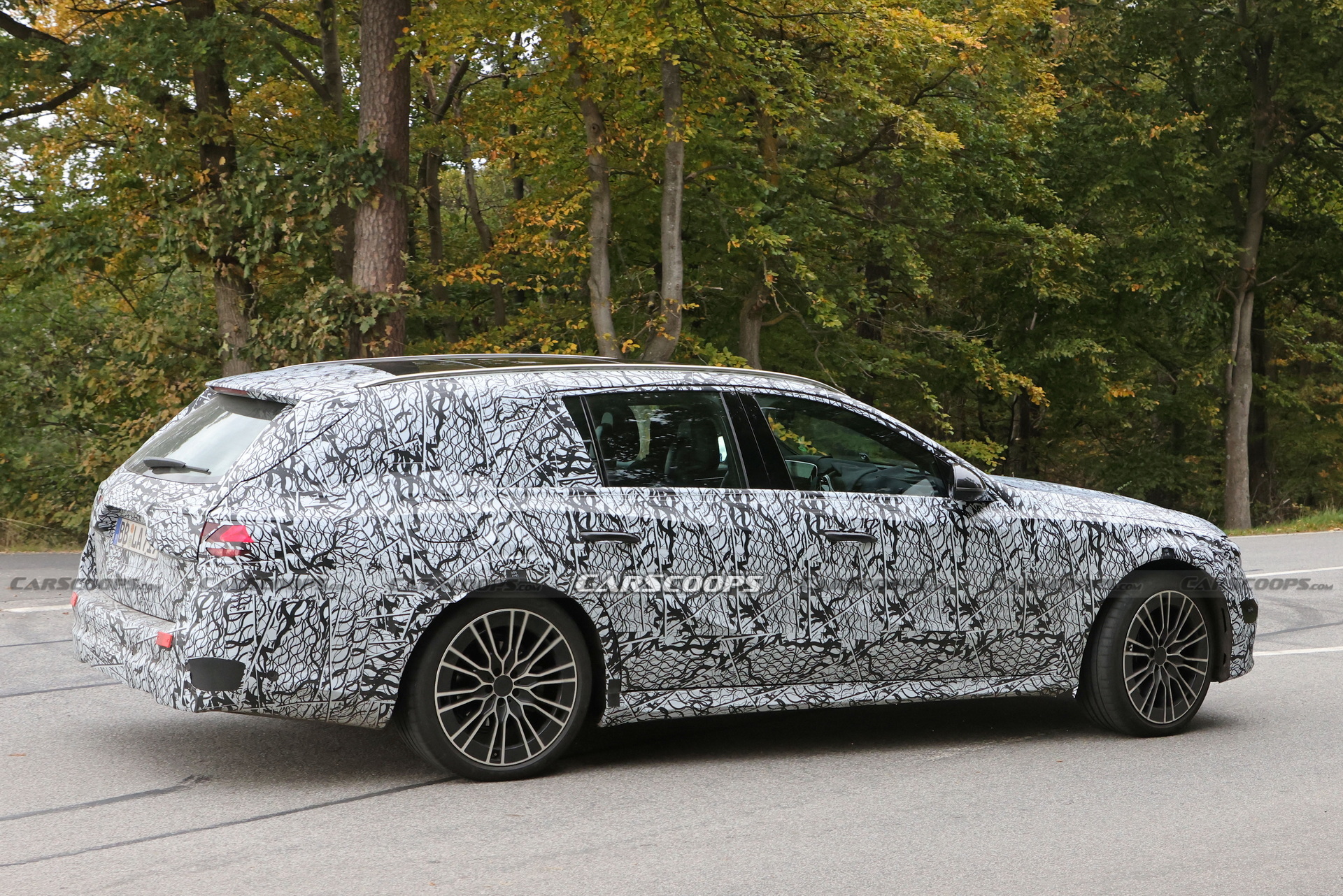 Next-Gen 2024 Mercedes-Benz E-Class Spied In Wagon Form