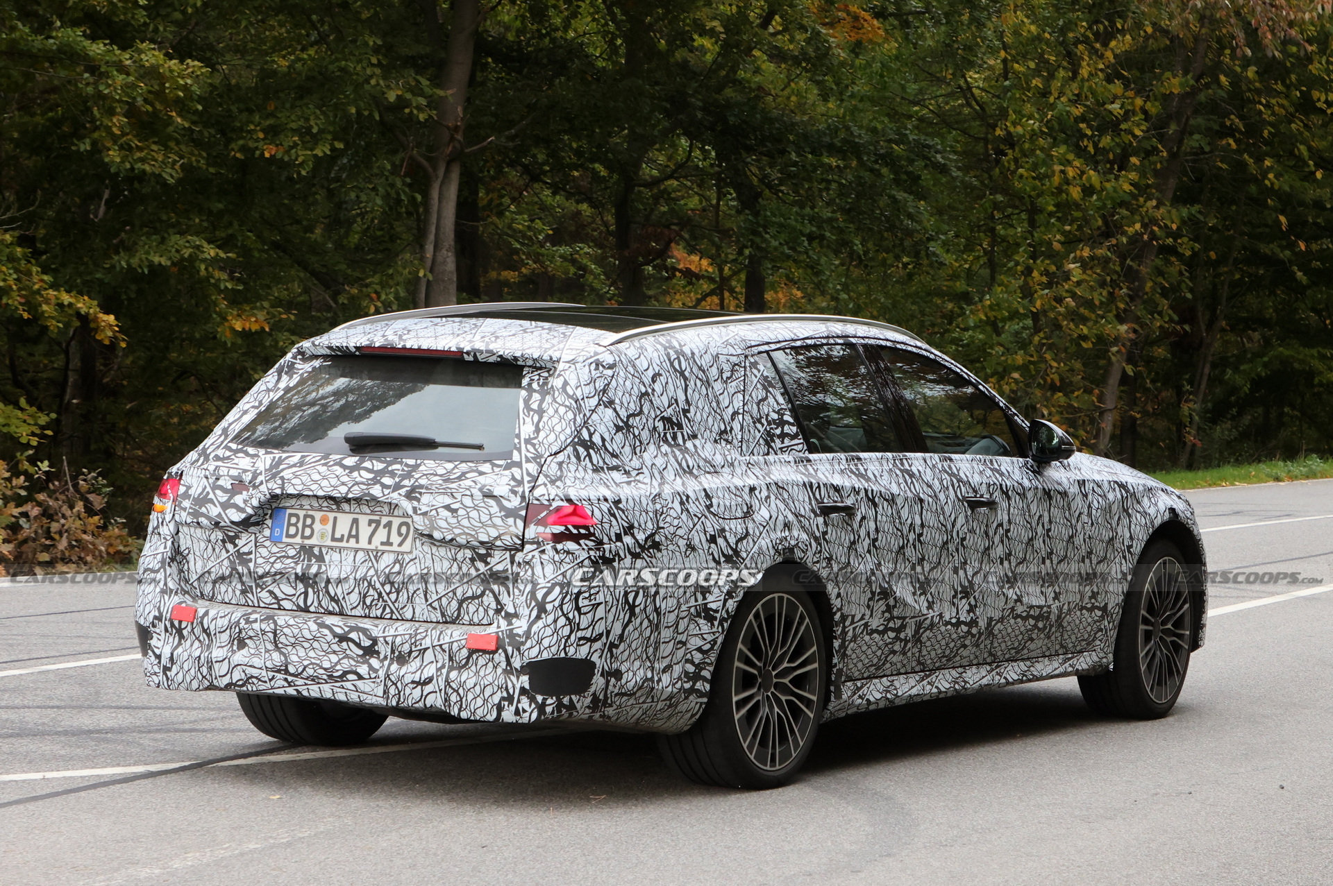 Next-Gen 2024 Mercedes-Benz E-Class Spied In Wagon Form