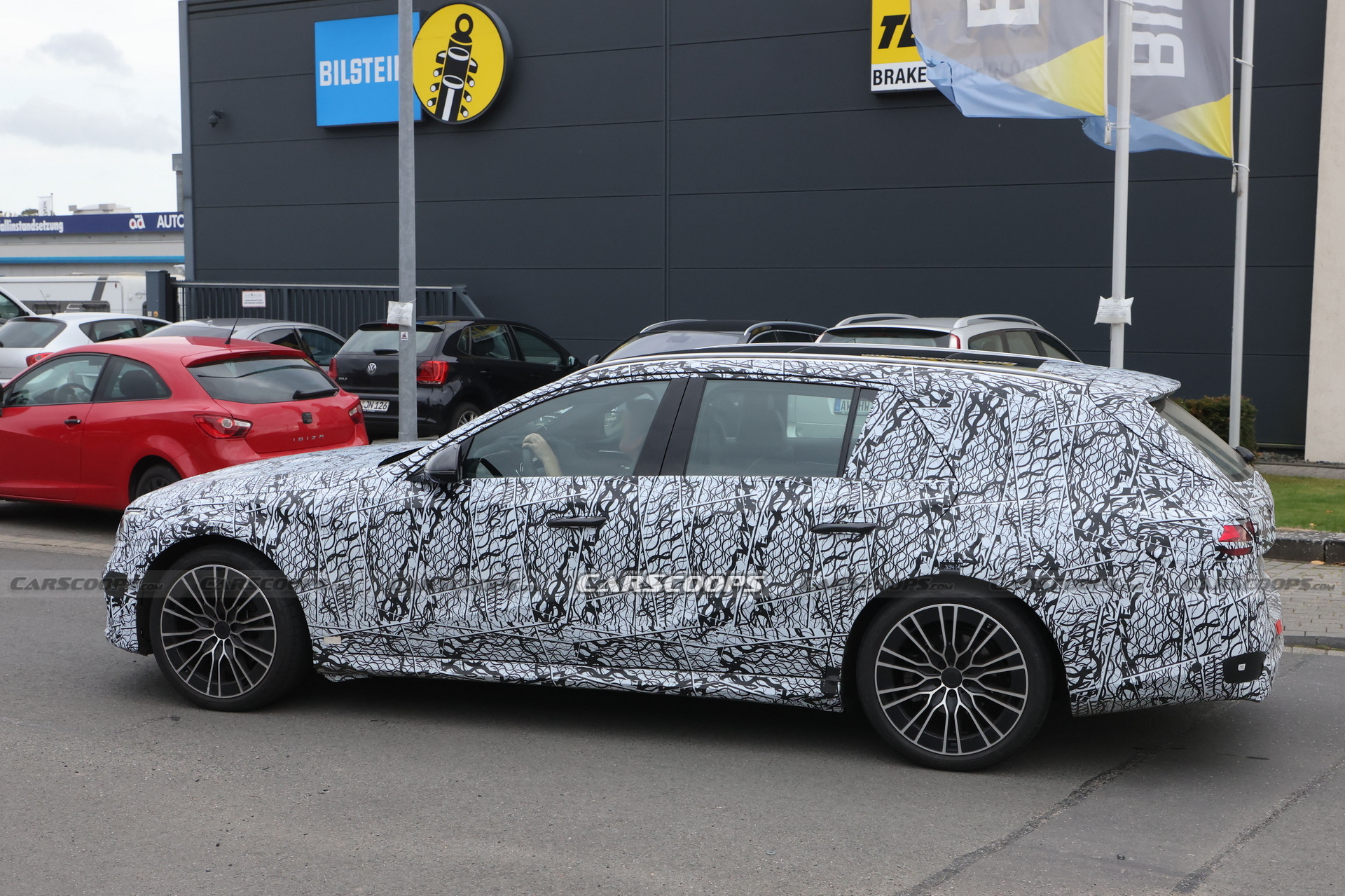 Next-Gen 2024 Mercedes-Benz E-Class Spied In Wagon Form