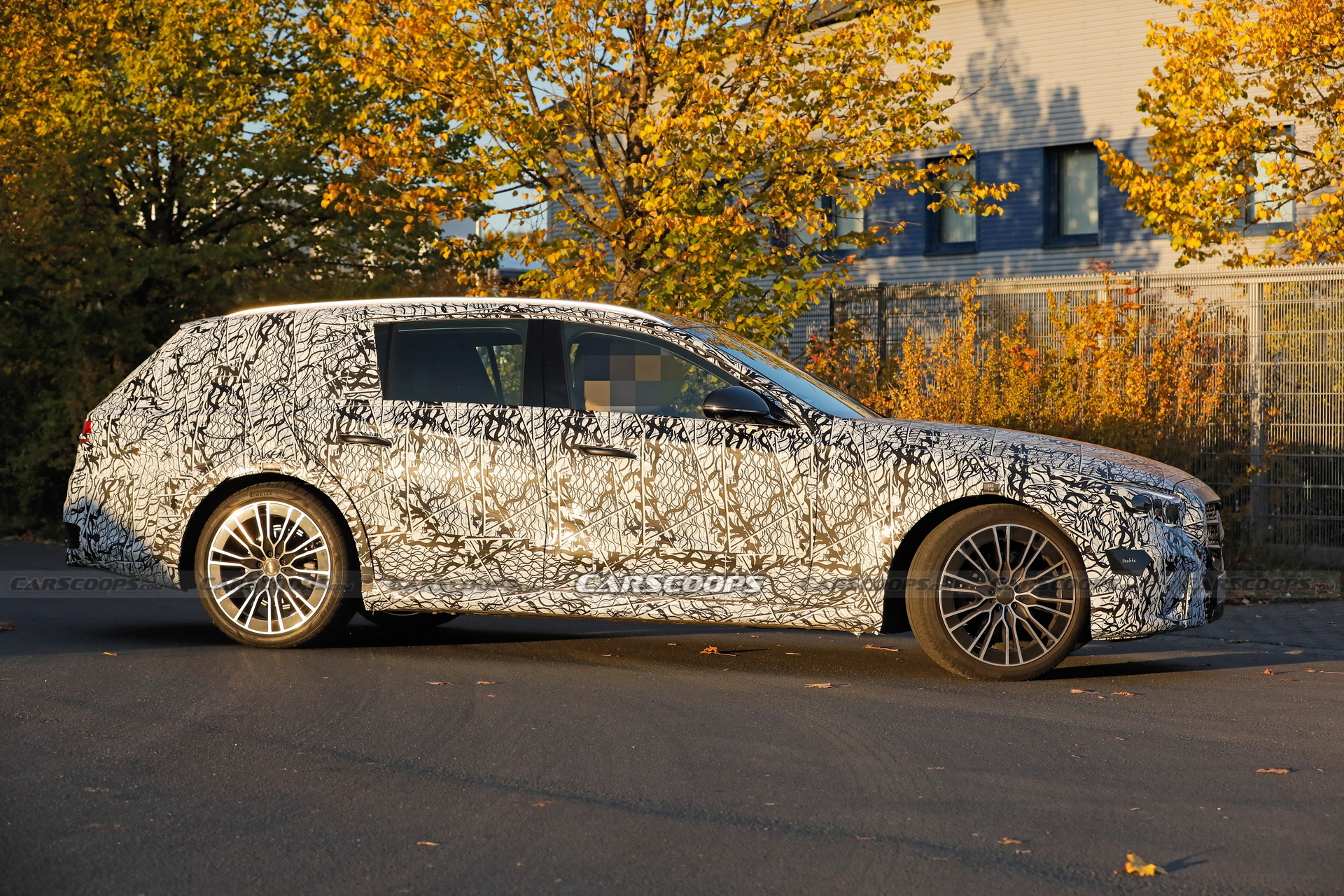 Next-Gen 2024 Mercedes-Benz E-Class Spied In Wagon Form