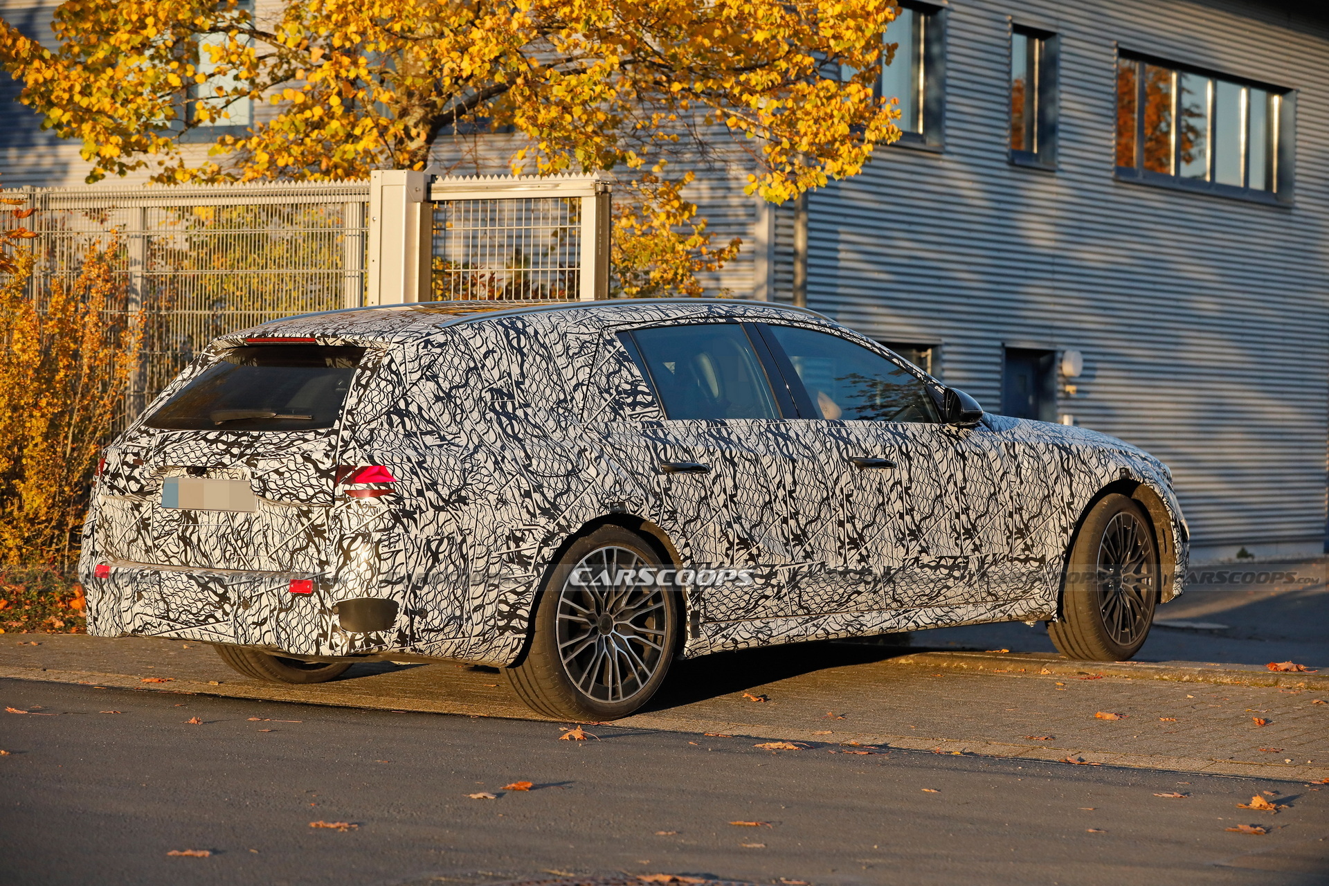 Next-Gen 2024 Mercedes-Benz E-Class Spied In Wagon Form