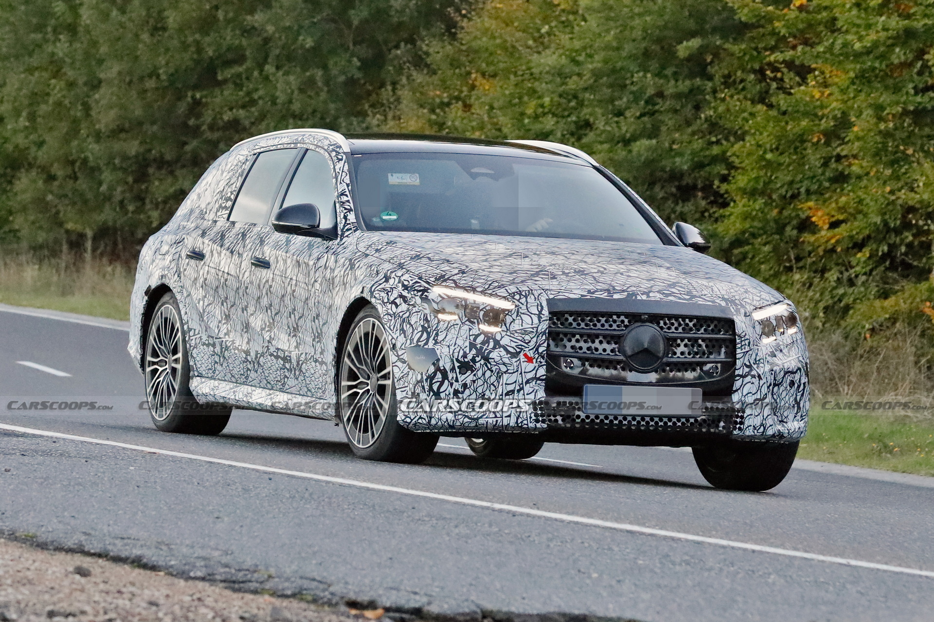 Next-Gen 2024 Mercedes-Benz E-Class Spied In Wagon Form