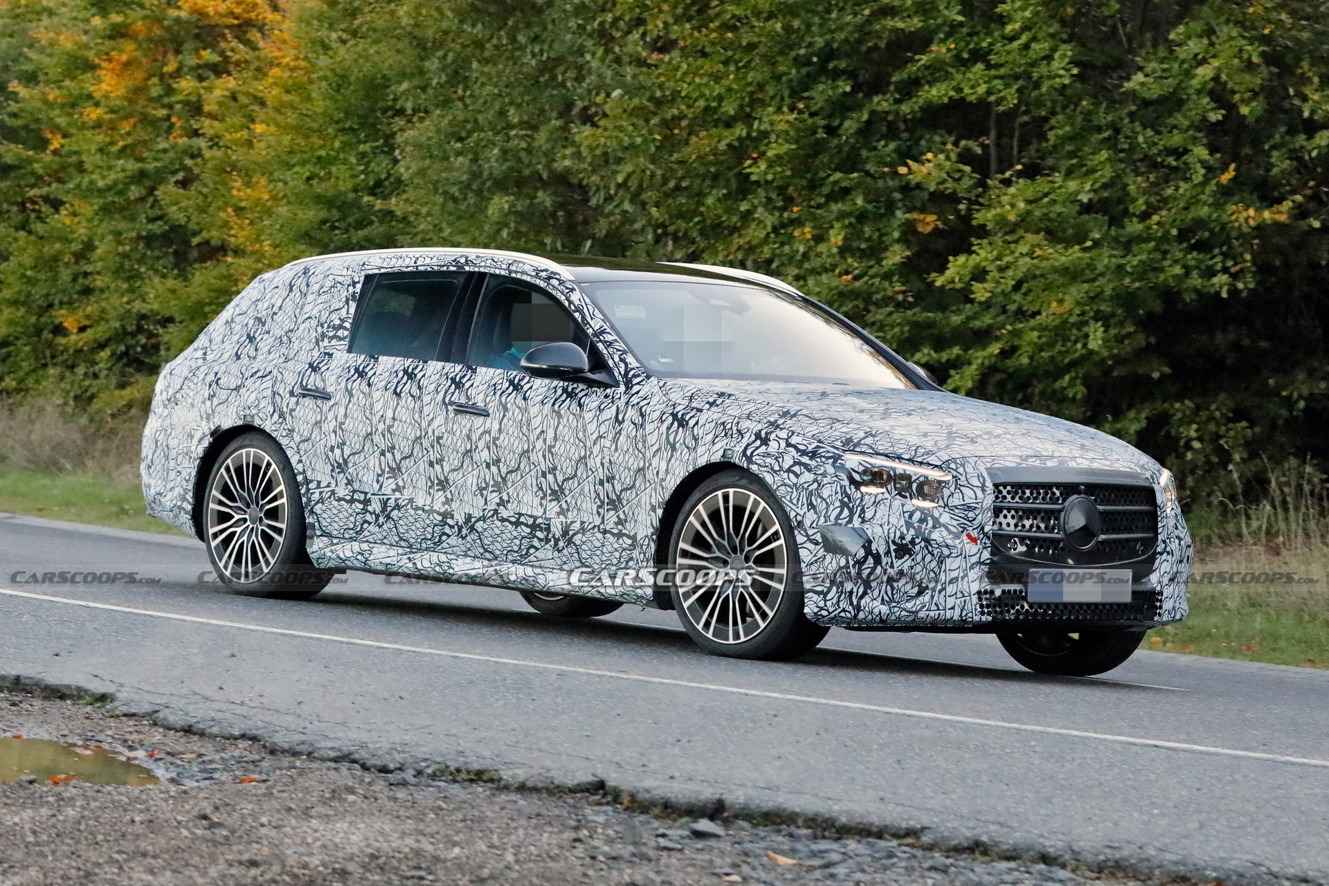 Next-Gen 2024 Mercedes-Benz E-Class Spied In Wagon Form