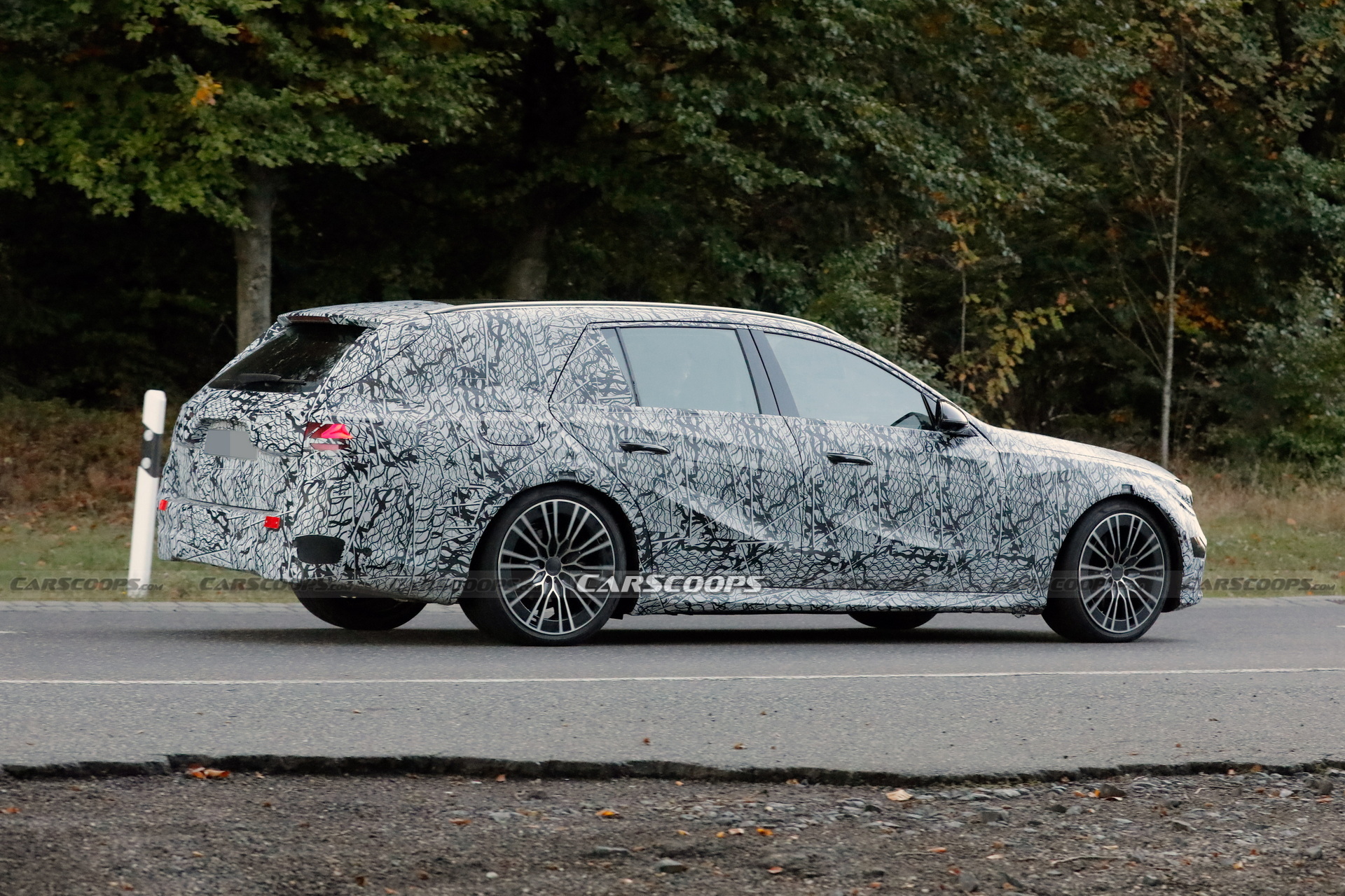 Next-Gen 2024 Mercedes-Benz E-Class Spied In Wagon Form