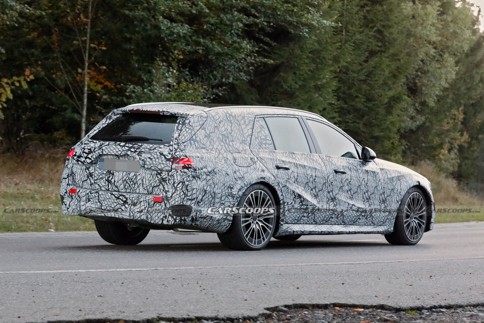 Next-Gen 2024 Mercedes-Benz E-Class Spied In Wagon Form