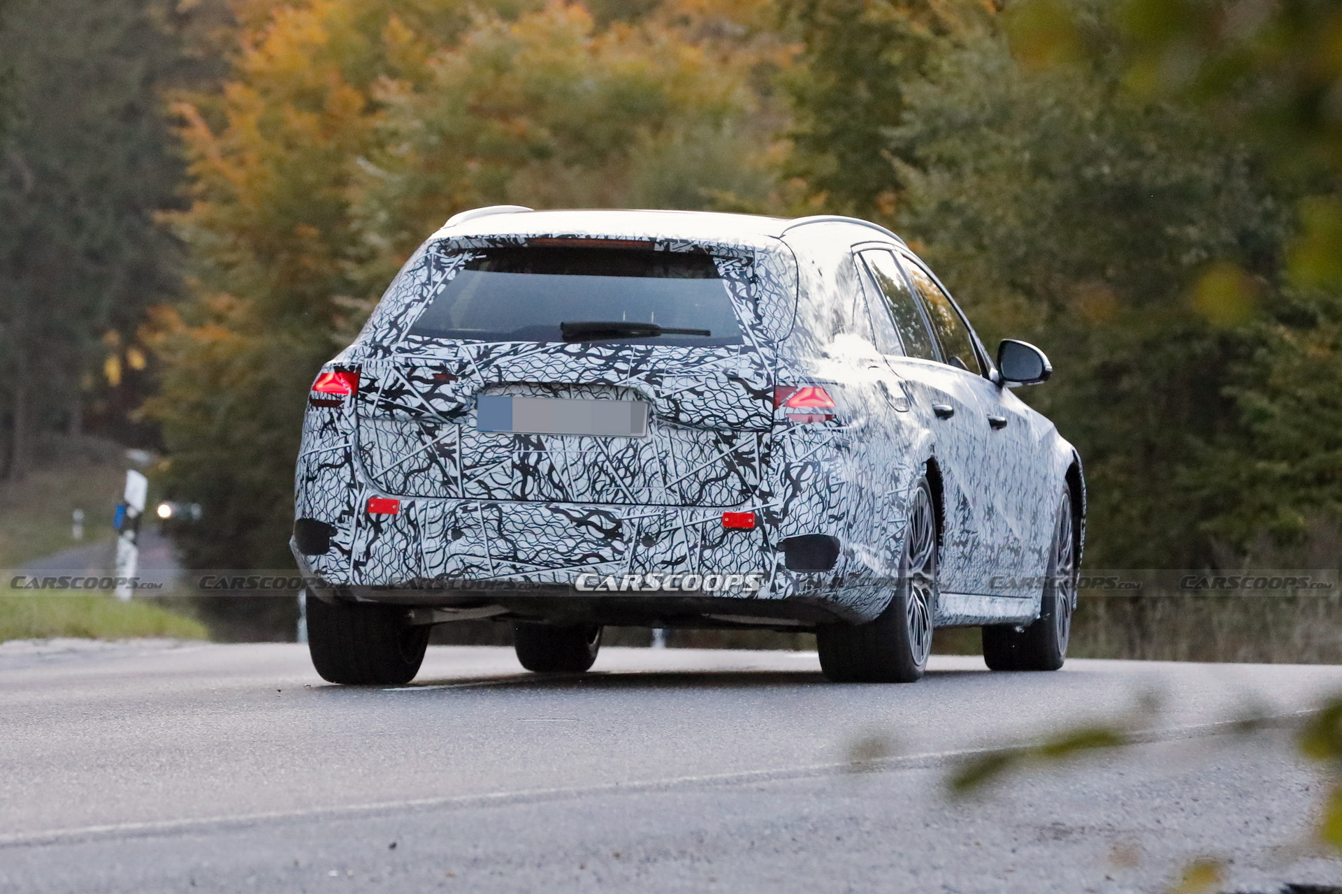 Next-Gen 2024 Mercedes-Benz E-Class Spied In Wagon Form