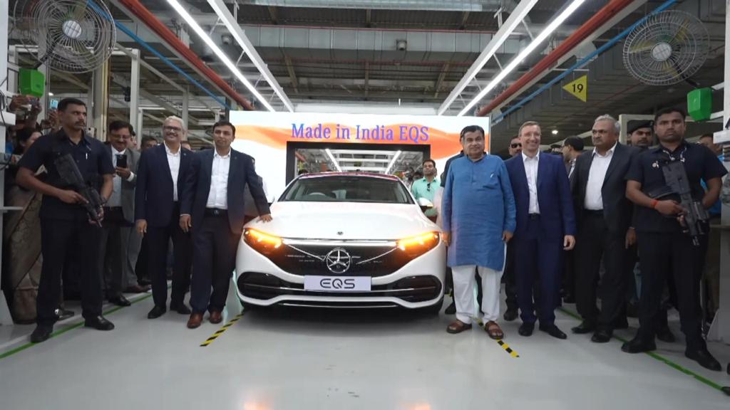 Mercedes-Benz Starts Building EQS 580 In India With 677 KM Of Real-World Range