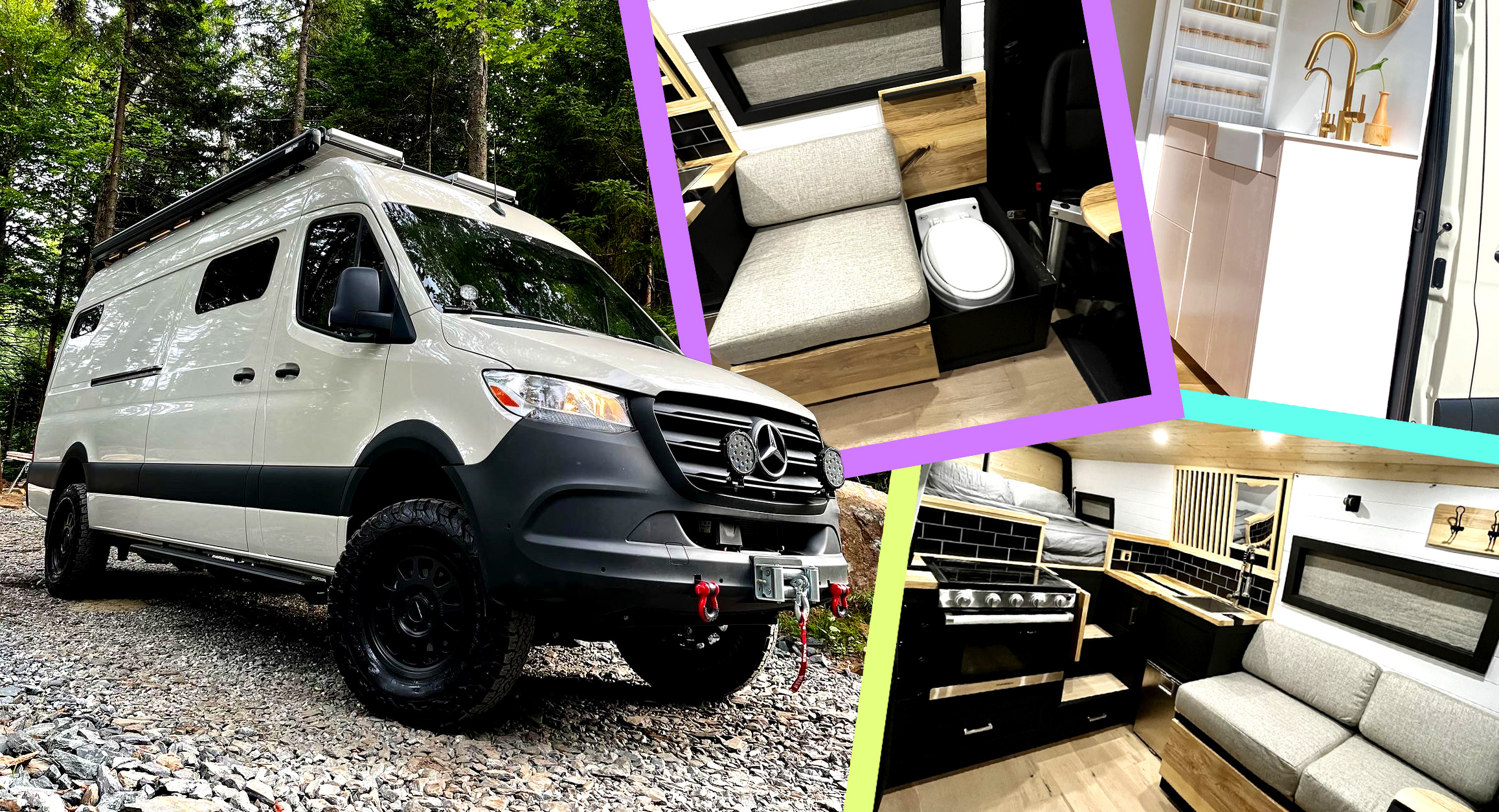 Crack pot Dominant Naleving van You Can Call These Mercedes-Benz Sprinter Vans Home And Go Totally Off The  Grid | Carscoops