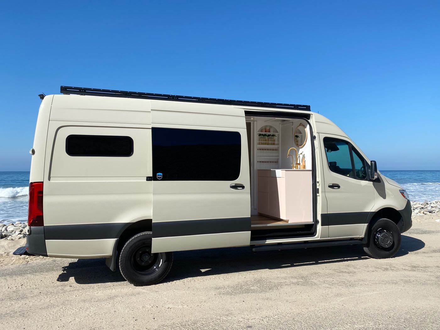 You Can Call These Mercedes-Benz Sprinter Vans Home And Go Totally Off The Grid