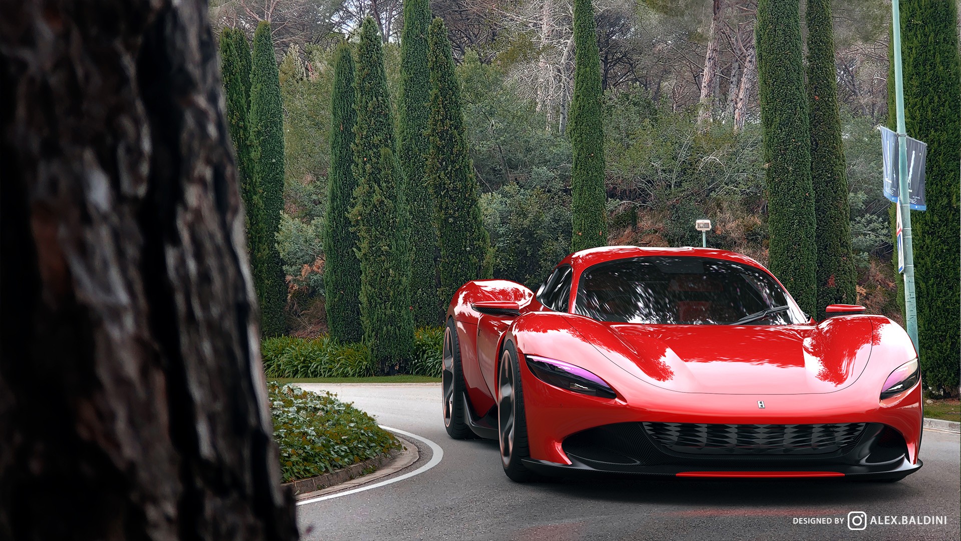 Utterly Gorgeous Milano Vision GT Is The Next Italian V8 Supercar The World Needs