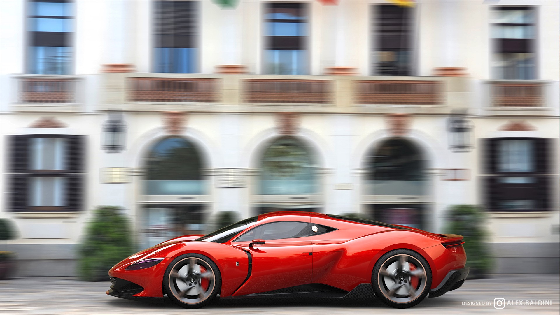 Utterly Gorgeous Milano Vision GT Is The Next Italian V8 Supercar The World Needs