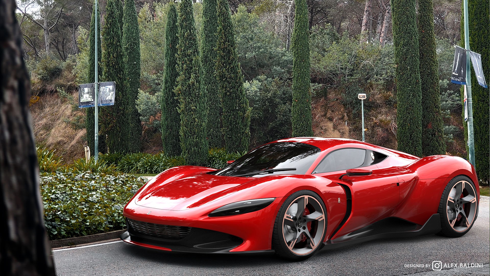 Utterly Gorgeous Milano Vision GT Is The Next Italian V8 Supercar The World Needs