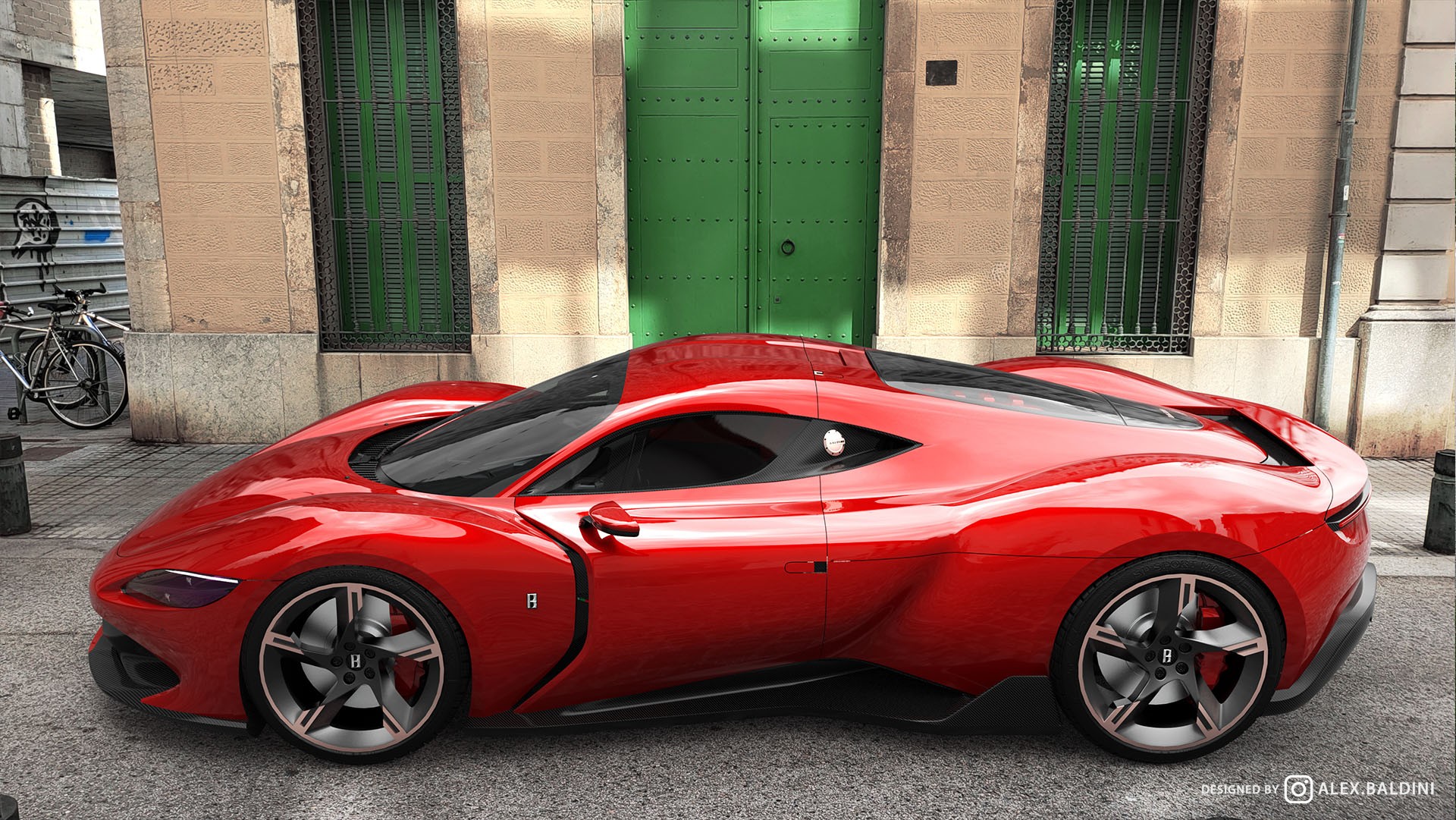 Utterly Gorgeous Milano Vision GT Is The Next Italian V8 Supercar The World Needs